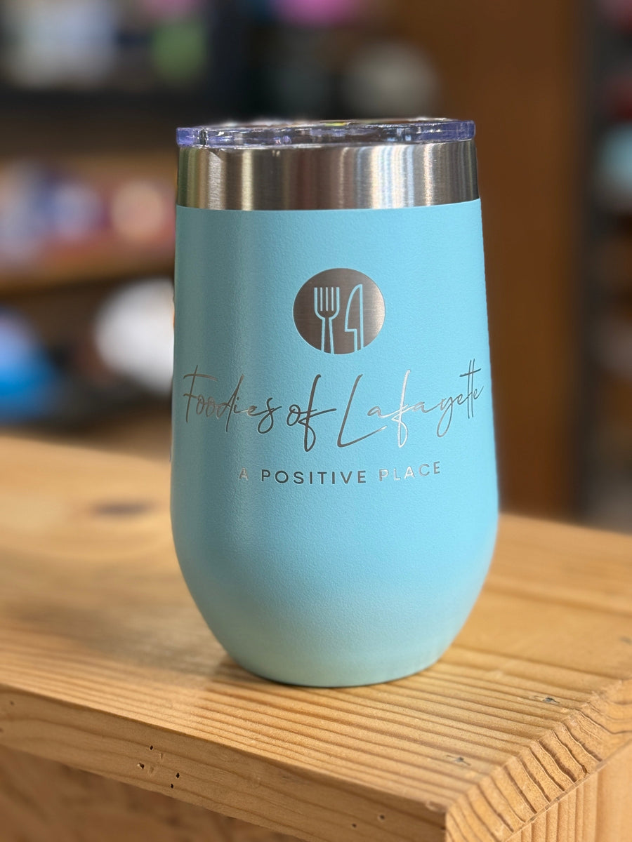Foodies of Lafayette Laser Engraved Tumbler — view 3