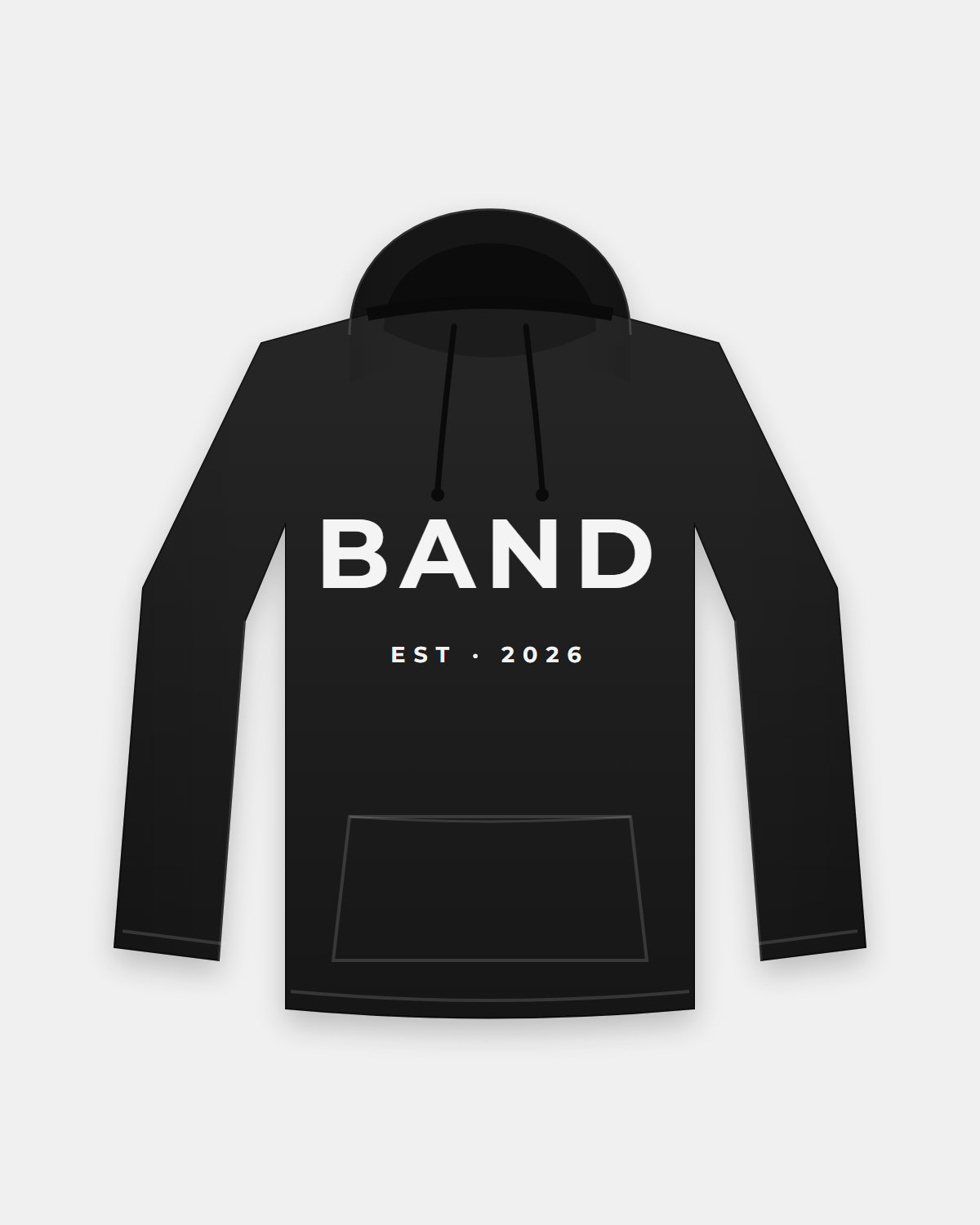 Fundraiser Hoodie — Black