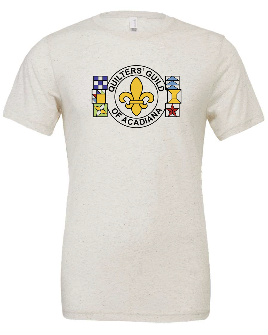 QGA Logo Tee — Oatmeal Triblend