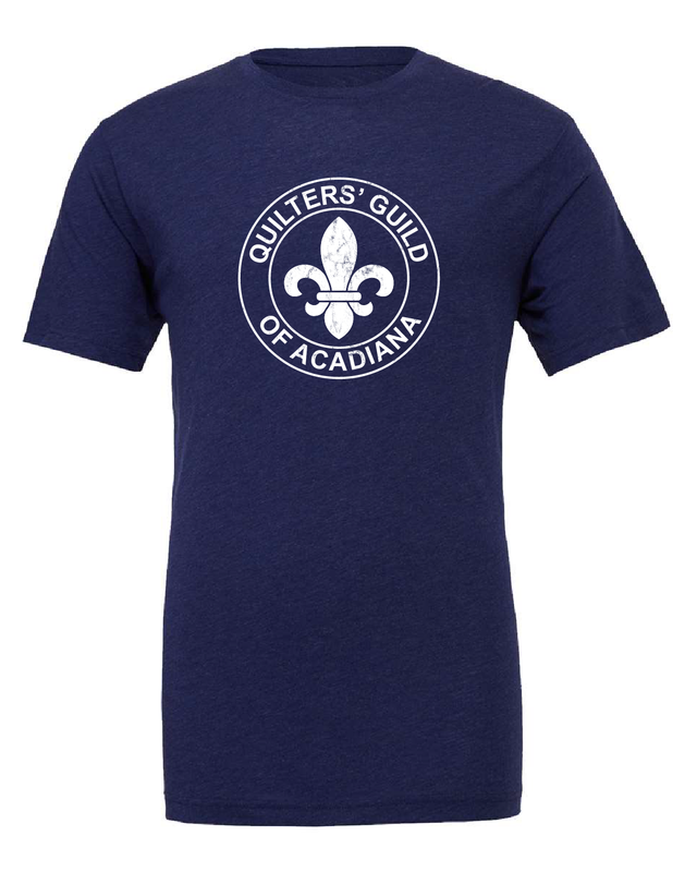 QGA Logo Tee v2 — Navy Triblend